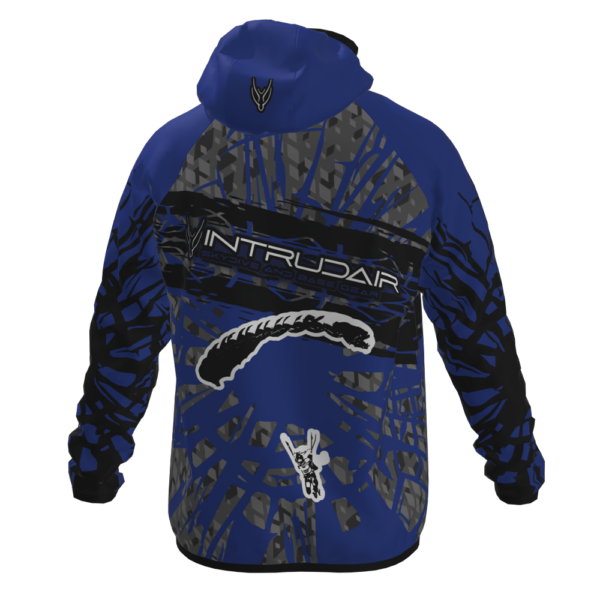 Printed Softshell Jacket Blue [Hood] - Image 2