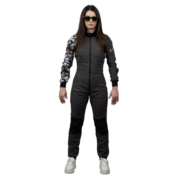 Freefly C+ Woman Gray with Yellow Print