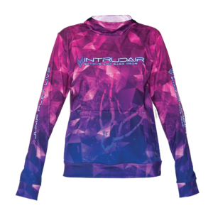 Intrudair® Printed Hoodie Woman [Purple/Pink]