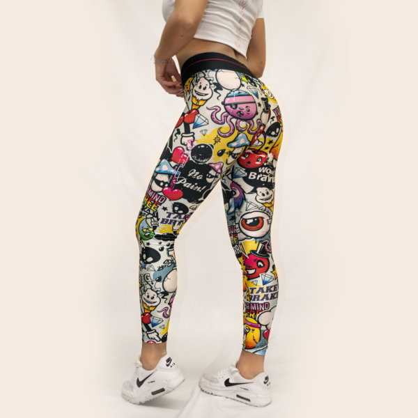 Leggings [ Printed ] Funky - Image 2