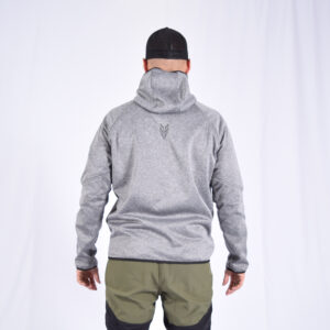 Softshell Jacket Melange Grey [Hood] - Image 2