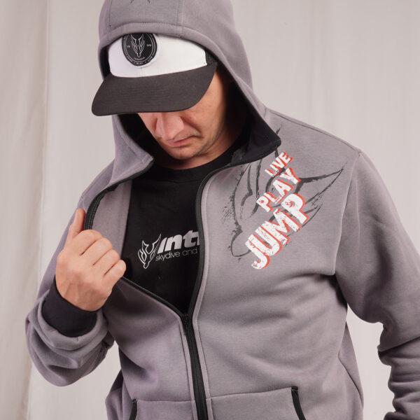 Black/UV Green Hoodie - Image 3