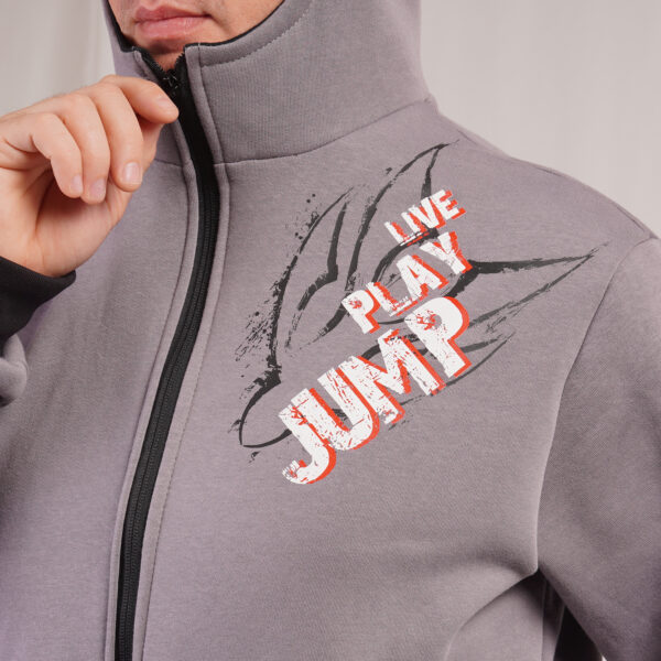 Black/UV Green Hoodie - Image 4