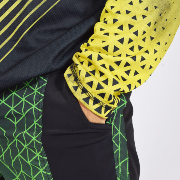 Summer Swoop Printed Black/Green - Image 5