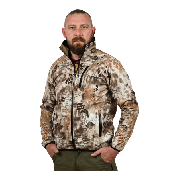 Kryptek Printed Softshell Jacket [Hood] - Image 2