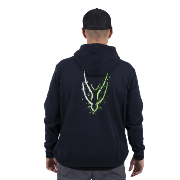 Intrudair® Hoodie (Marineblue/Green) - Image 3