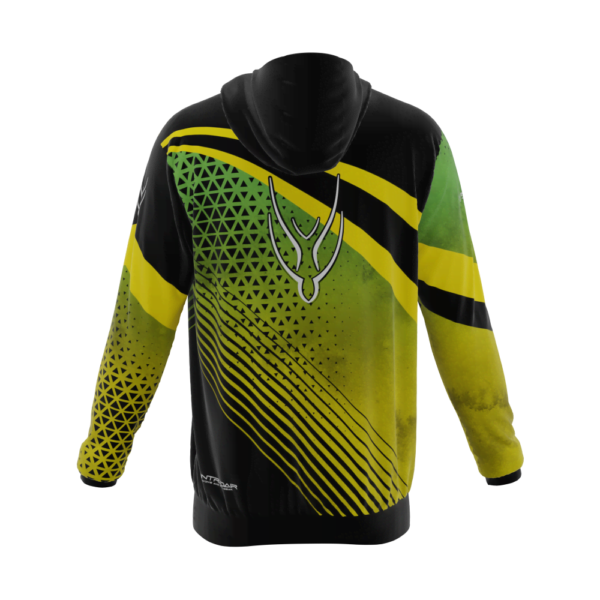 Intrudair® [Pre-Order] Old-Yellow Printed Hoodie - Image 2
