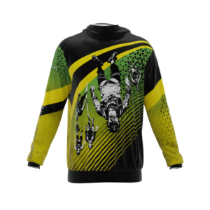 Intrudair® [Pre-Order] Old-Yellow Printed Hoodie