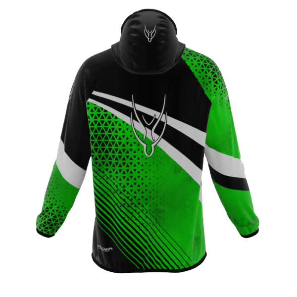 Intrudair® [Pre-Order] Old-Green Printed Softshell Jacket [Hood] - Image 2