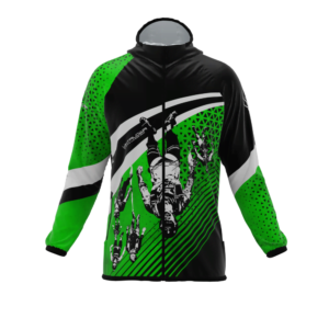 Intrudair® [Pre-Order] Old-Green Printed Softshell Jacket [Hood]