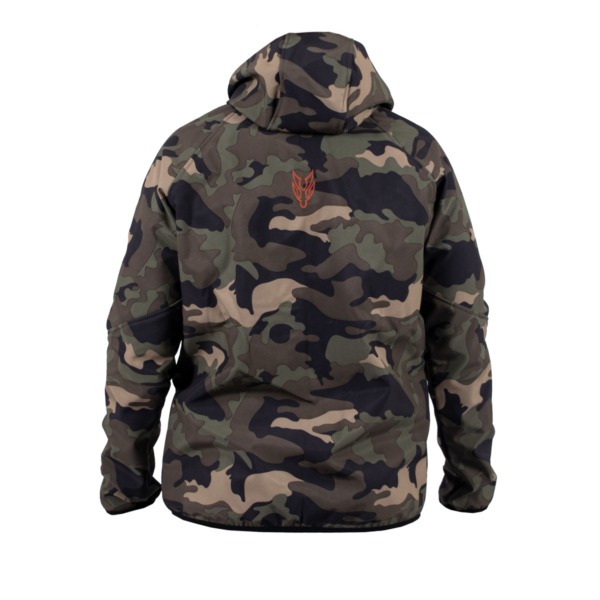 Softshell Jacket Printed (Camo/Orange) [Hood] - Image 2