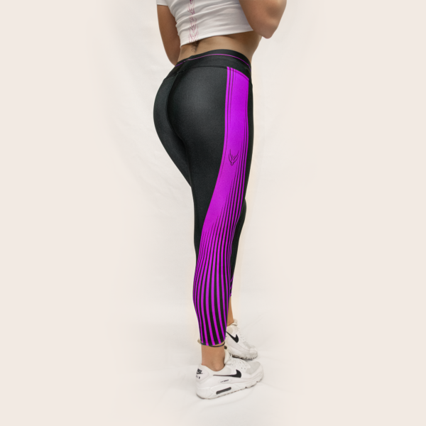PRE-ORDER Leggings [ Printed ] Pink - Image 2