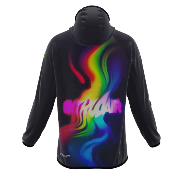 Intrudair® [Pre-Order] Rainbow Printed Softshell Jacket [Hood] - Image 2