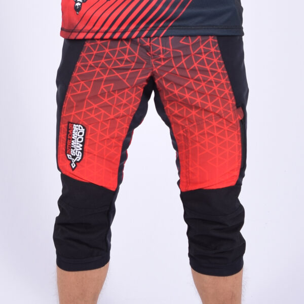 Summer Swoop Printed Black/Red - Image 7