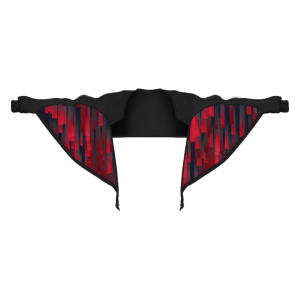 Summer Cam Jacket Black/Red Sit Wing [Printed]