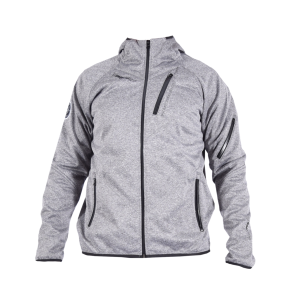 Softshell Jacket Melange Grey [Hood]