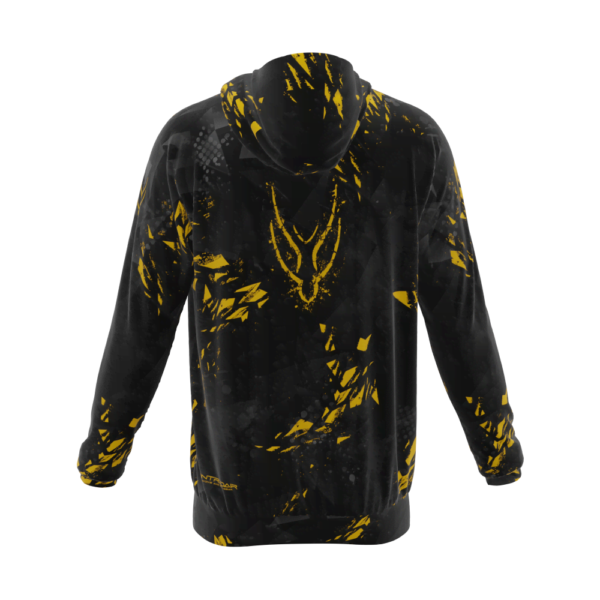 Intrudair® [Pre-Order] Trianlge-orange Printed Hoodie - Image 2