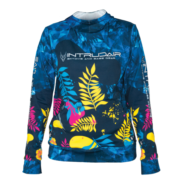 Intrudair® Printed Hoodie Woman [Flower]