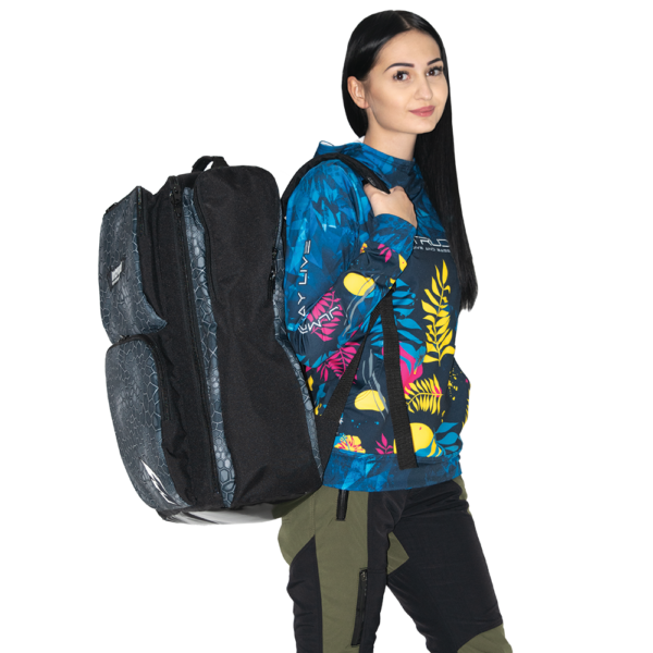 Intrudair® Printed Hoodie Woman [Flower] - Image 3