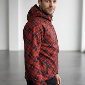 Tatran Printed Softshell Jacket [Hood]