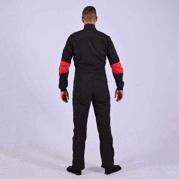Winter Softshell Suit Black/Blue - Image 2