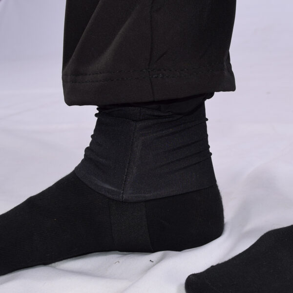Winter Softshell Suit Black/Blue - Image 9