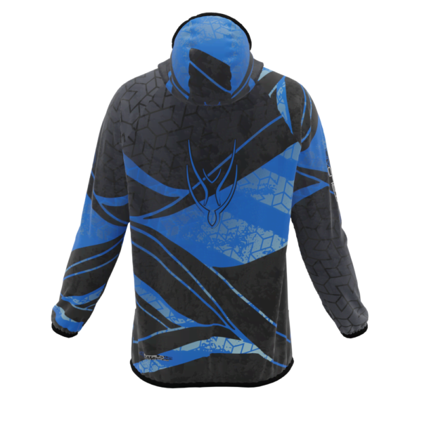 Intrudair® [Pre-Order] XRW-Blue Printed Softshell Jacket [Hood] - Image 2