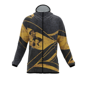 Intrudair® [Pre-Order] XRW-Orange Printed Softshell Jacket [Hood]