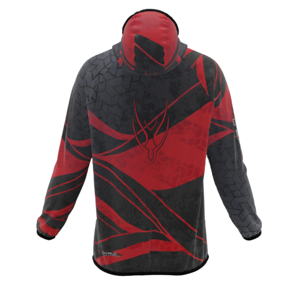 Intrudair® [Pre-Order] XRW-Red Printed Softshell Jacket [Hood] - Image 2