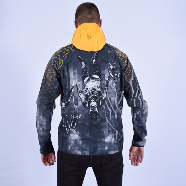 Softshell Jacket Printed (Camo/Orange) [Hood] - Image 7