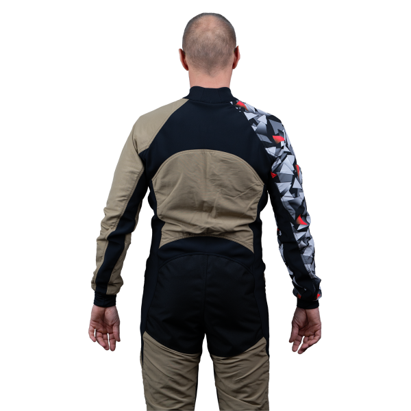 Freefly C+ Beige With Red Print - Image 4