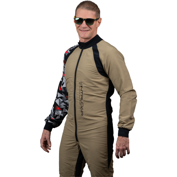 Freefly C+ Beige With Red Print - Image 3