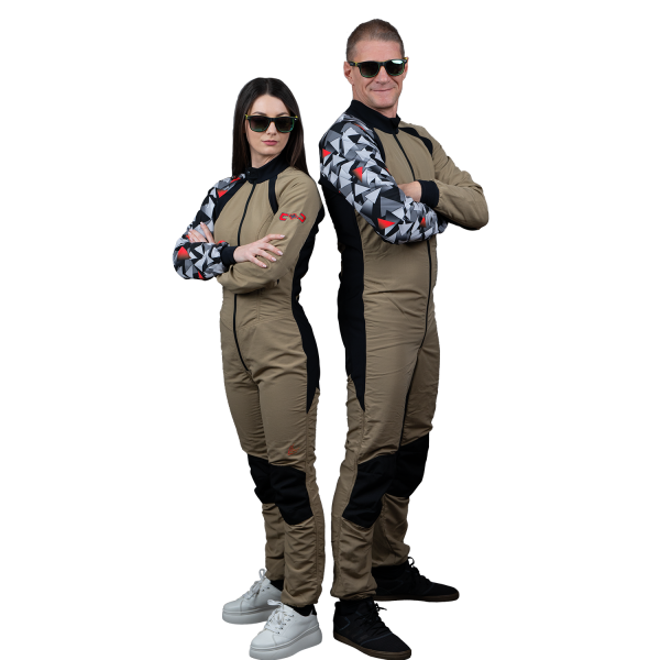 Freefly C+ Woman Beige With Red Print - Image 6