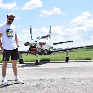 Intrudair T-Shirt Trasher style Red - Image 4