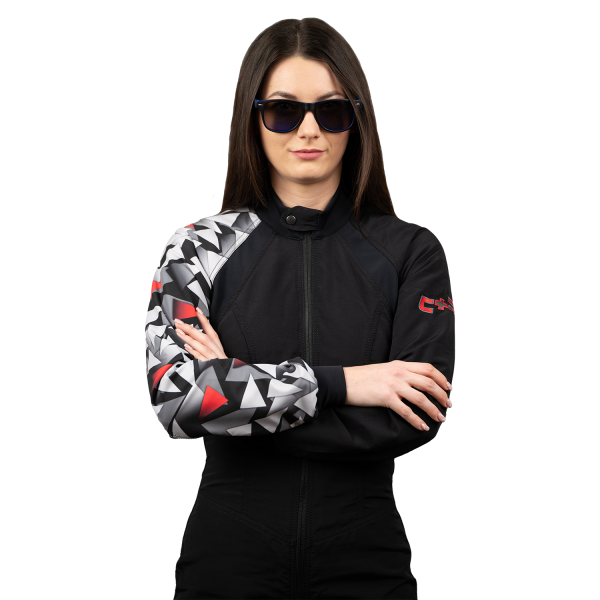Freefly C+ Woman Black With Red Print - Image 2