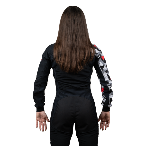 Freefly C+ Woman Black With Red Print - Image 4