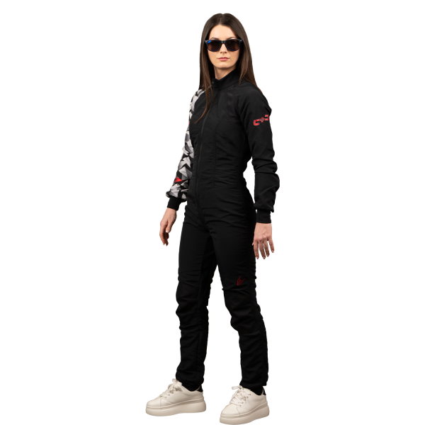 Freefly C+ Woman Black With Red Print - Image 6