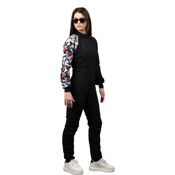 Freefly C+ Woman Black With Red Print - Image 5