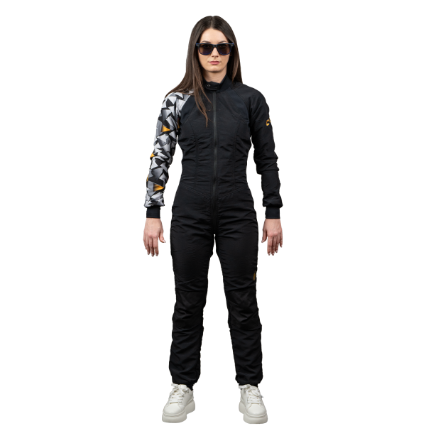 Freefly C+ Woman Black With Yellow Print - Image 3