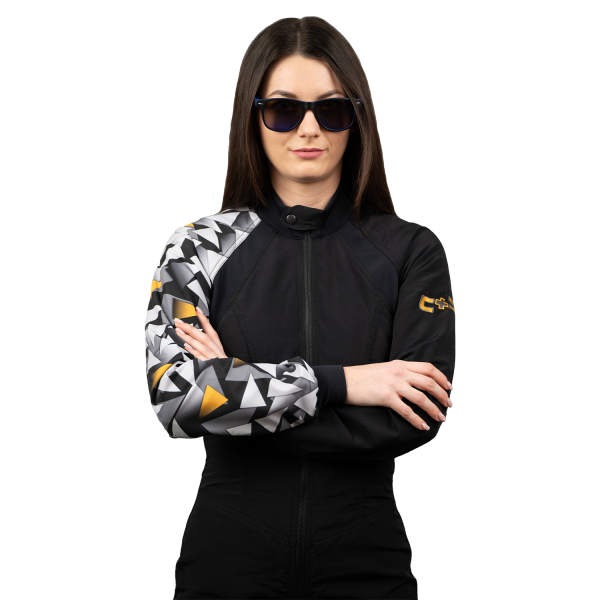 Freefly C+ Woman Black With Yellow Print - Image 2