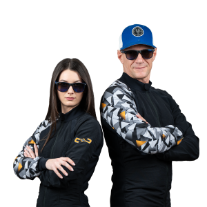 Freefly C+ Woman Black With Yellow Print