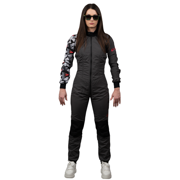 Freefly C+ Female Gray with Red Print