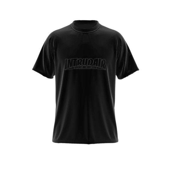 Intrudair T-Shirt Trasher style Black