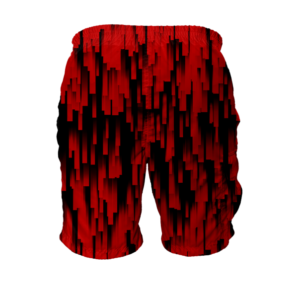 Intrudair Cargo Shorts (Black/Red) [SIZE M] - Image 2