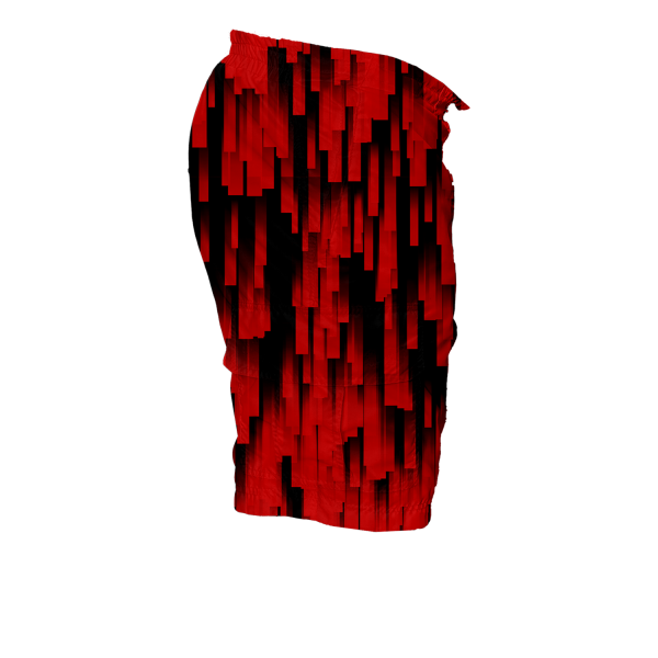 Intrudair Cargo Shorts (Black/Red) [SIZE M] - Image 4
