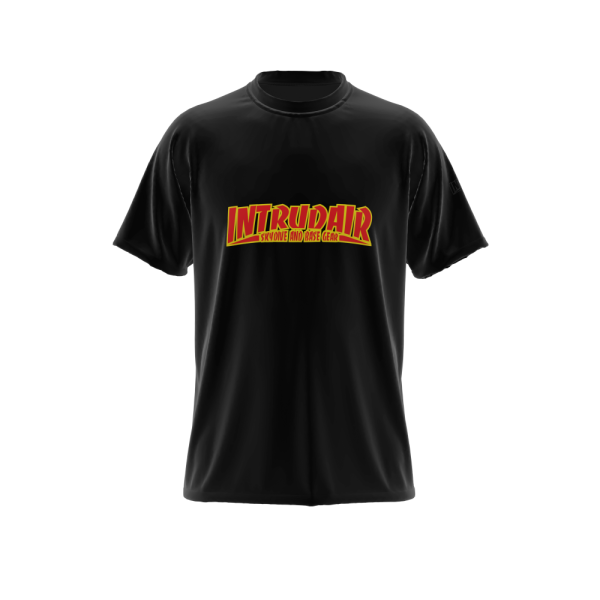 Intrudair T-Shirt Trasher style Red