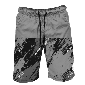 Intrudair Board Shorts (Gray Intrudair Style) [SIZE L]