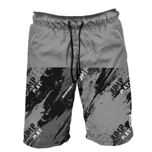 Intrudair Board Shorts (Gray Intrudair Style) [SIZE L]