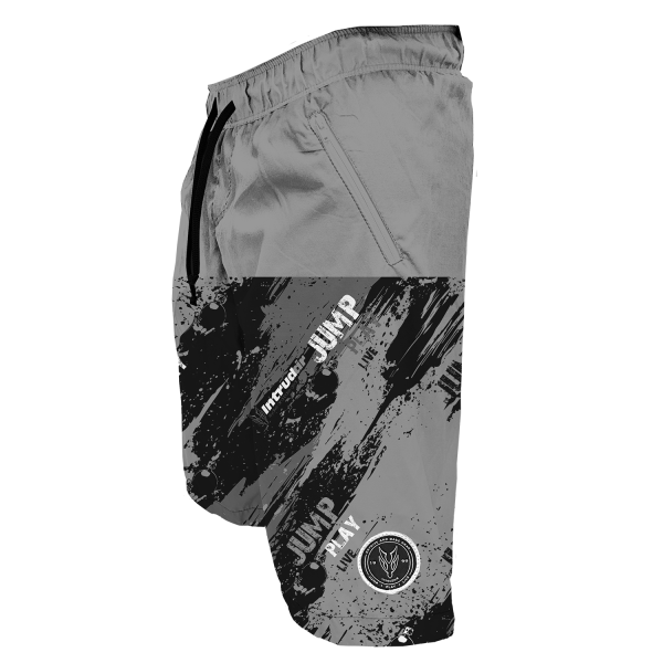 Intrudair Board Shorts (Gray Intrudair Style) [SIZE L] - Image 3