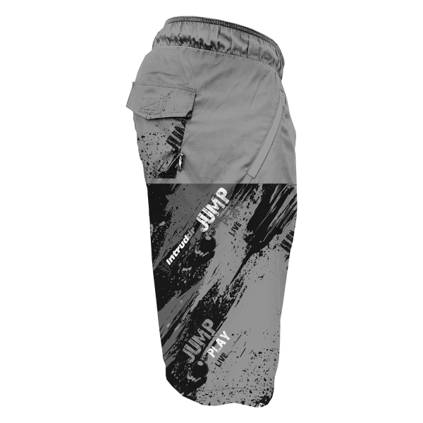 Intrudair Board Shorts (Gray Intrudair Style) [SIZE L] - Image 2